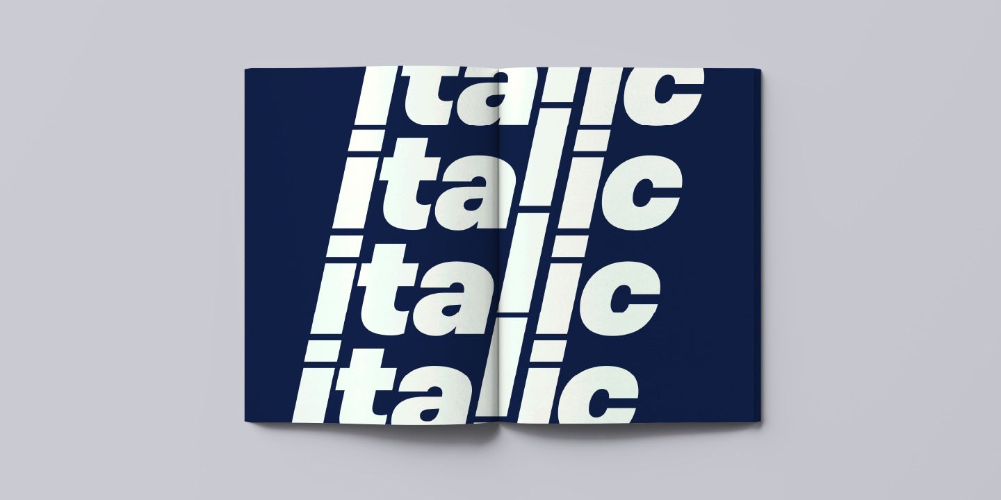 Mazin Italic Font preview